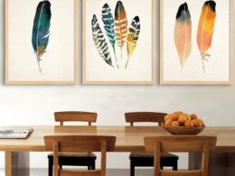 3 pieces of nordic art