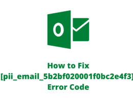 Fix [pii_email_5b2bf020001f0bc2e4f3] Error