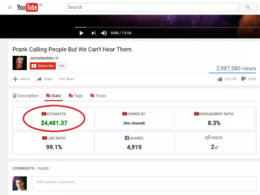 How much money do you make if you have 500k subscribers on YouTube Channel