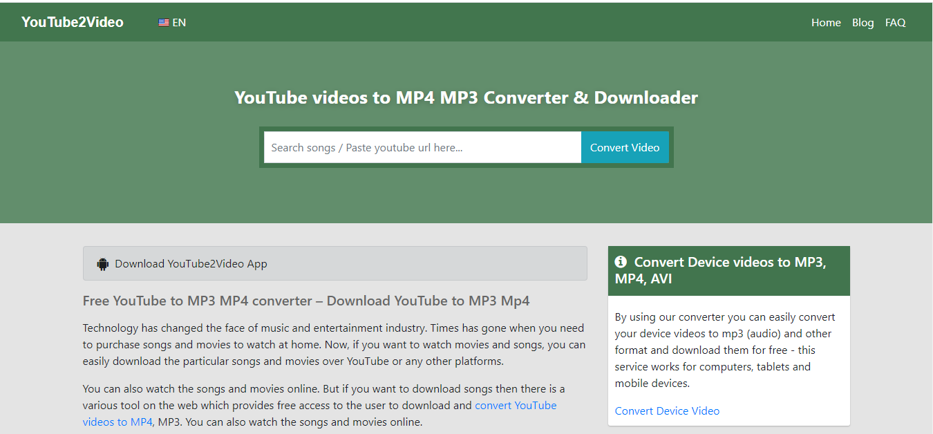 youtube2video